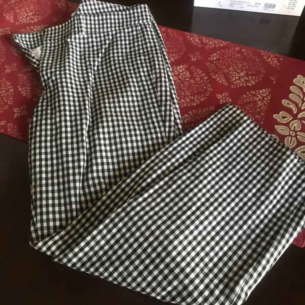 Club Monaco gingham trousers Size 4
